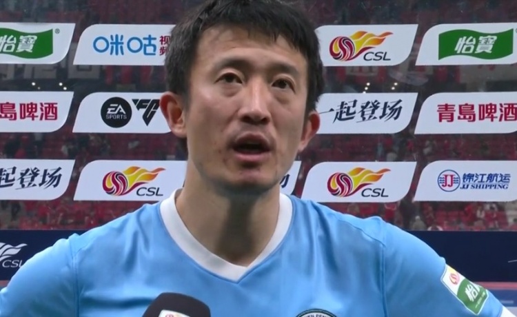 姜至鹏复盘平局：五后卫变四后卫及时调整，客场1分达标