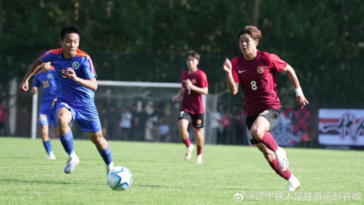 U17区域联赛辽宁铁人遭逆转 2-3负济南历城二中