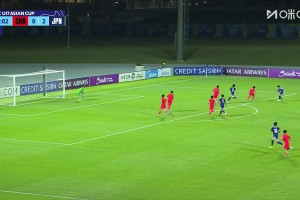 U17亚洲杯决赛 中国连追两球2-3日本 万项赵松源破门仍失冠