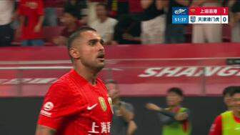 莱昂纳多破门哈达斯点射 海港1-1津门虎送对手6轮不胜